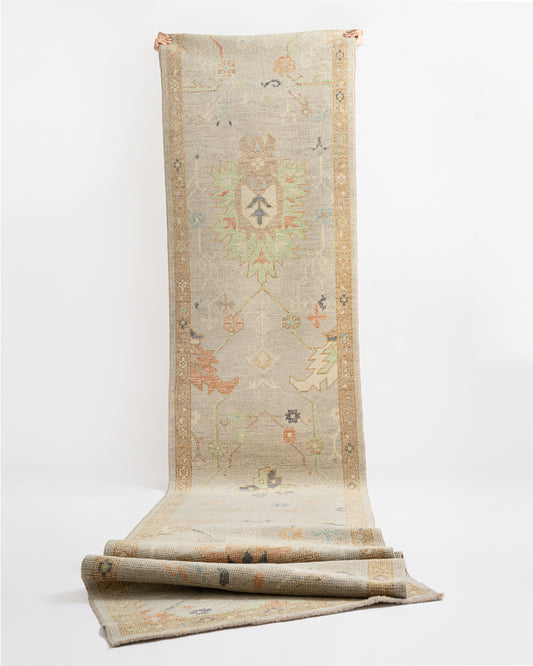 Genuine Oushak Oriental Runner, R10016